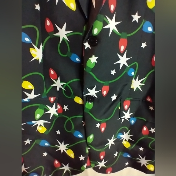 Men's Christmas Starlight jacket Size M - Picture 3 of 14